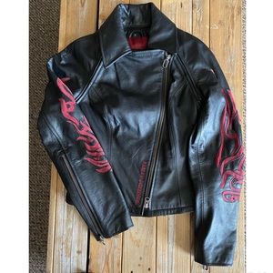 Harley-Davidson Leather jacket/halter